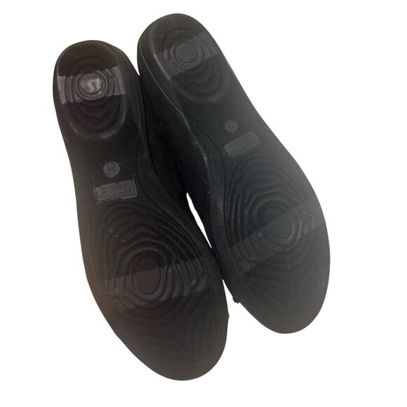 Seychelles Sz US 9.5 M Women's New Suede Slip-On Ballet Flat Shoes Black Read - Picture 8 of 11